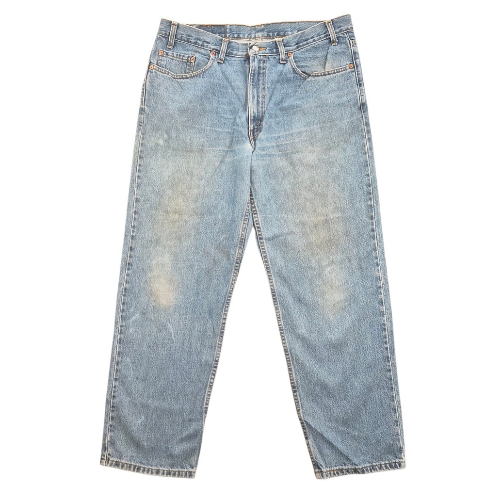 Levis 550 Mens Vintage Relaxed Fit Tapered Leg Light Wash Jeans W38 L30 Canada